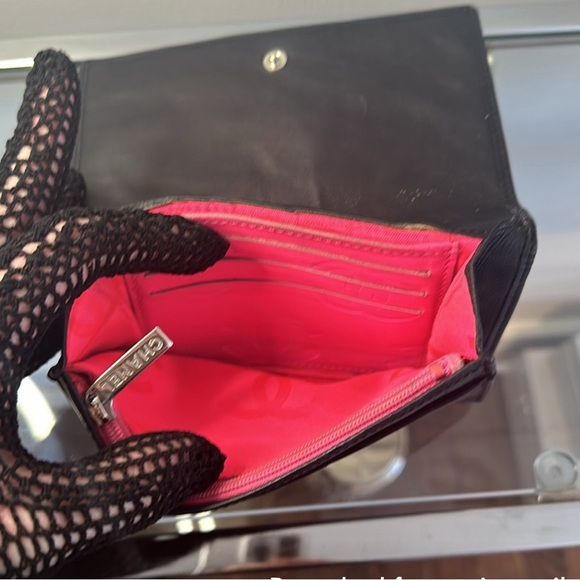 AUTHENTIC CHANEL Cambon Small Calfskin Wallet EUC - Picture 9 of 13